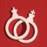 King Queen chess rings