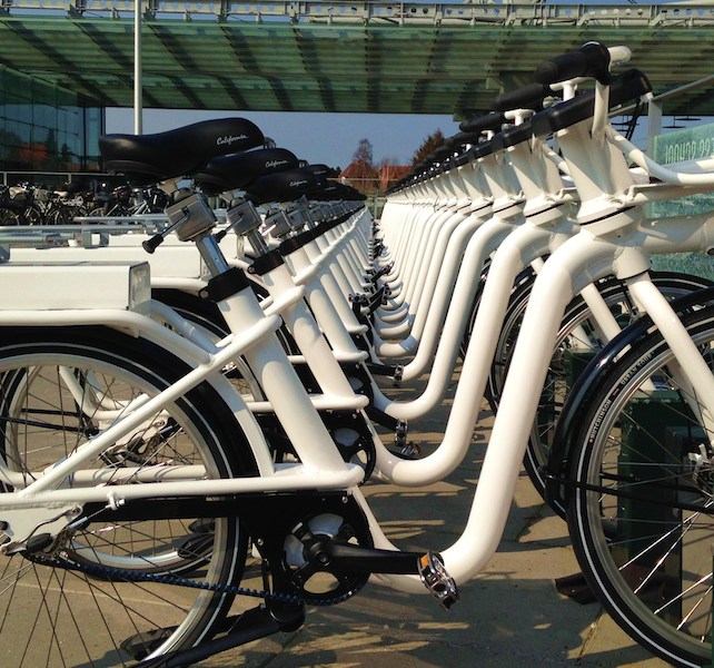Copenhagen electric bike share program